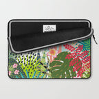 Tropical, Palms, Jungle Prints, Nature Art. Laptop Sleeve Gallery Image 2