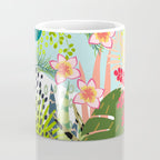 Tropical, Palms, Jungle Prints, Nature Art. Coffee Mug Gallery Image 4