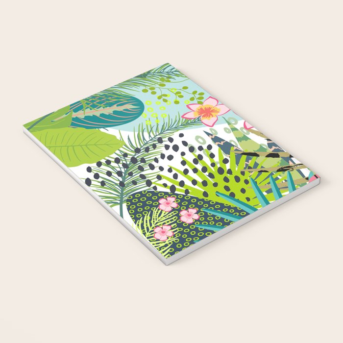 Tropical, Palms, Jungle Prints, Nature Art. Notebook Gallery Image 3