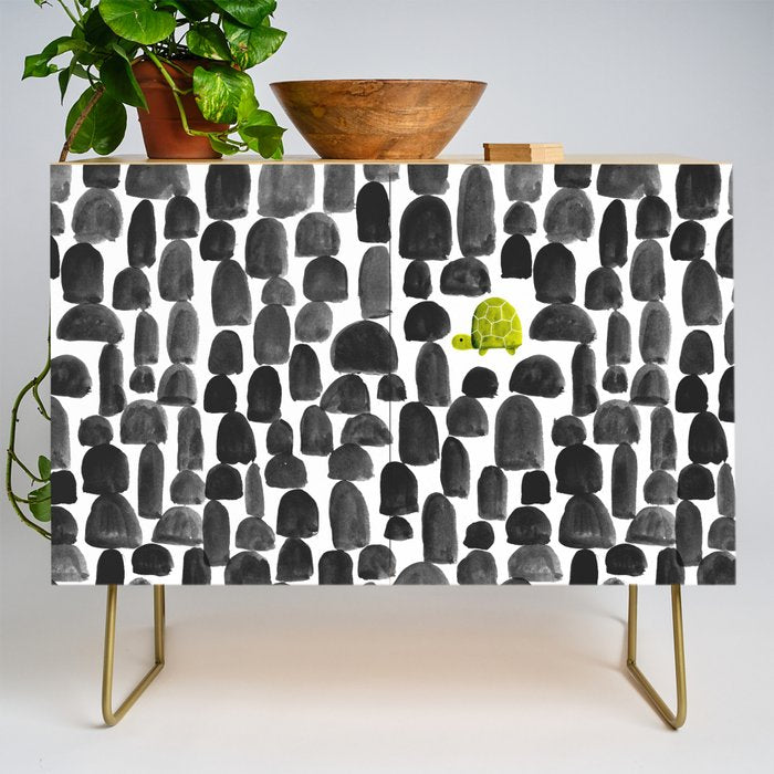 Turtle in Stone Garden Credenza Gallery Image 1