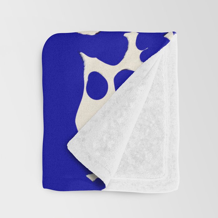 Blue Otomi  Throw Blanket Gallery Image 3