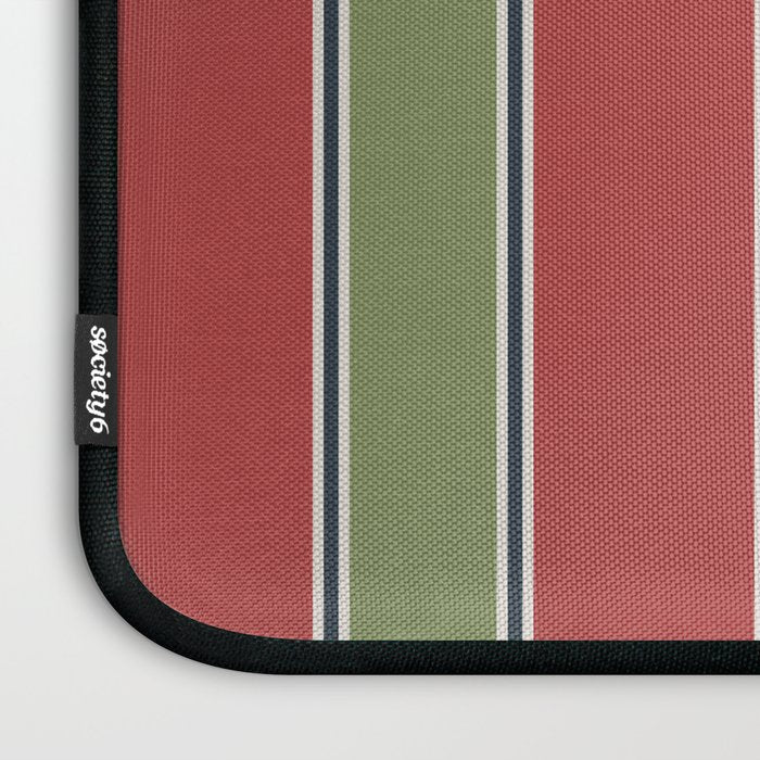 Christmas Stripes Winter 2025 Laptop Sleeve Gallery Image 3