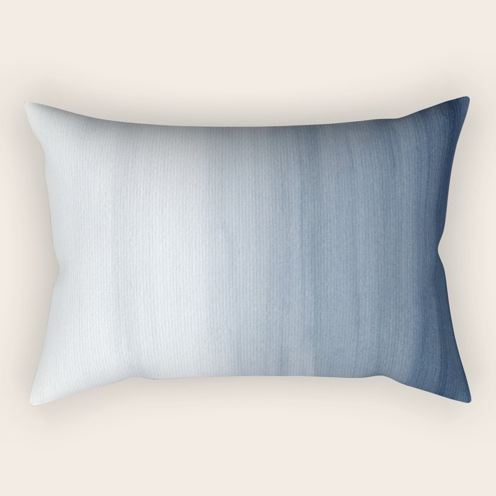 Ocean Watercolor Painting No.2 Rectangular Pillow Gallery Image 1