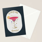 Daiquiri Cocktail Zodiac Sign Stationery Card Gallery Image 2