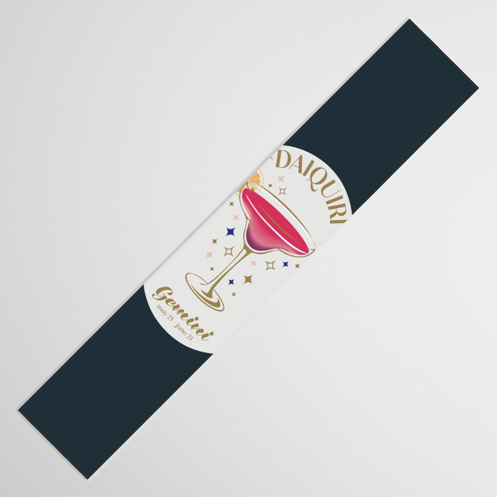 Daiquiri Cocktail Zodiac Sign Table Runner Gallery Image 3