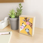 Bubble Gum Gang in Yellow Mini Art Print Gallery Image 2