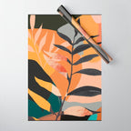 Abstract Art Tropical Leaves 108 Wrapping Paper Gallery Image 1