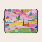 Pink Mountain Laptop Sleeve Gallery Image 1