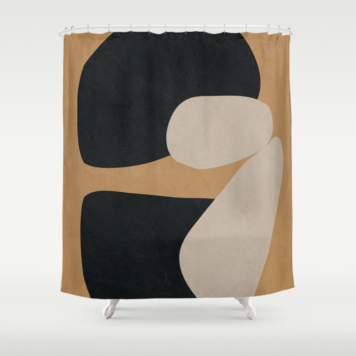 Abstract Balance 10 Shower Curtain Gallery Image 1