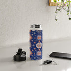 Navy Angel Jewels Kazak Rug Water Bottle Gallery Image 4