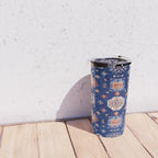 Navy Angel Jewels Kazak Rug Travel Mug Gallery Image 4