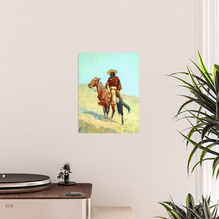 Frederic Remington The Mexican Cowboy Poster Gallery Image 2