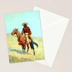 Frederic Remington The Mexican Cowboy Stationery Card Gallery Image 2