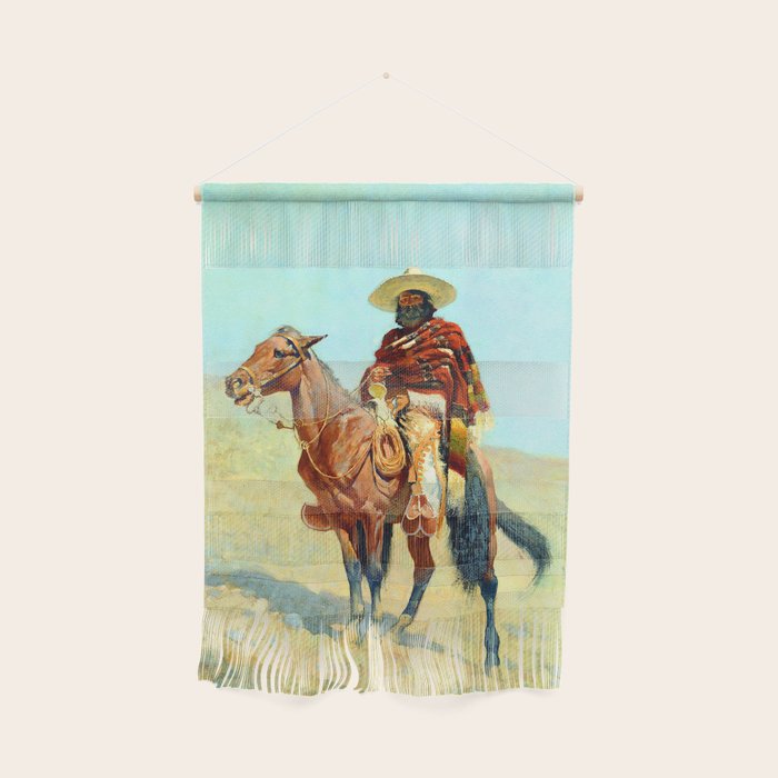 Frederic Remington The Mexican Cowboy Wall Hanging Gallery Image 1