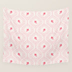 Wild Dotted Florals - Abstract Pattern Coordinate Wall Tapestry Gallery Image 4