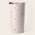 Wild Dotted Florals - Abstract Pattern Coordinate Travel Mug Gallery Image 3