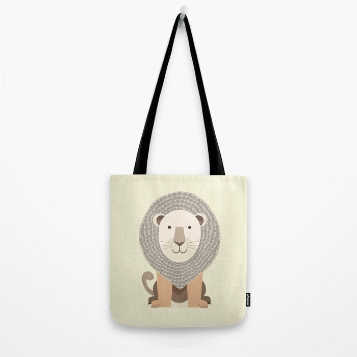 Whimsical Lion Tote Bag Gallery Image 2
