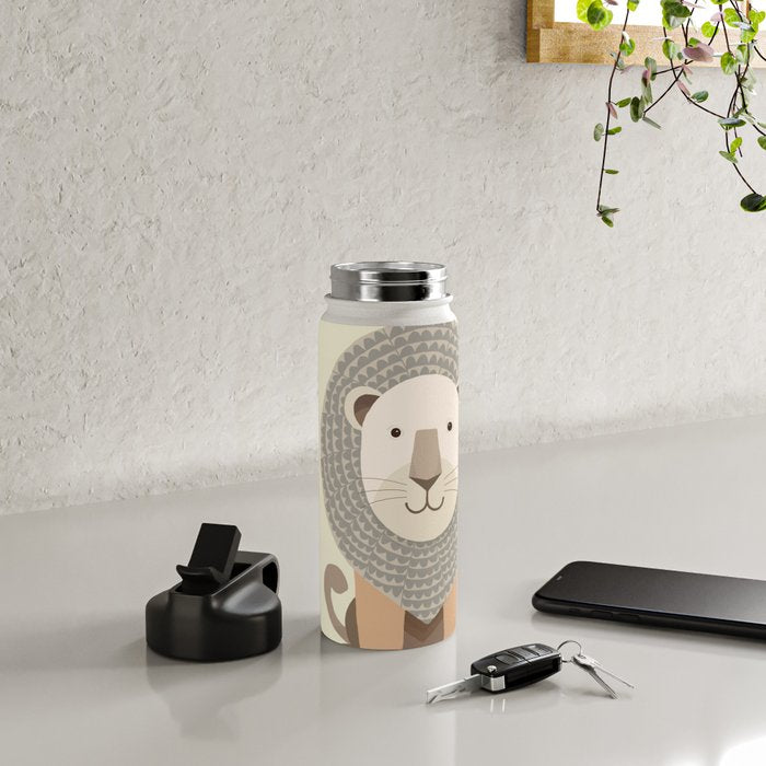 Whimsical Lion Water Bottle Gallery Image 4