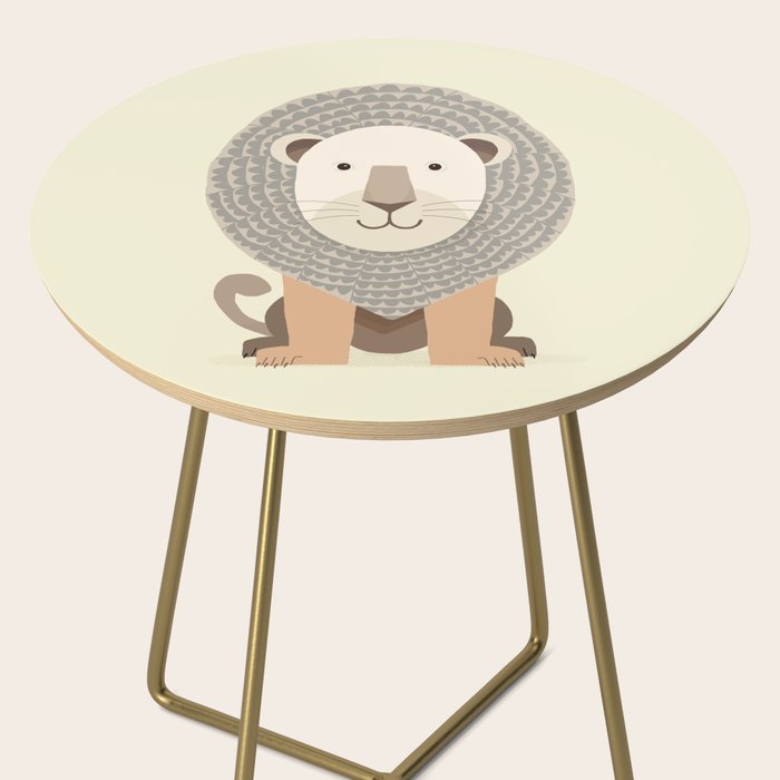 Whimsical Lion Side Table Gallery Image 2