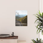 Shenandoah National Park, Virginia, Shenandoah River, Retro Vintage Style Poster Poster Gallery Image 2