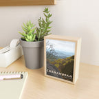 Shenandoah National Park, Virginia, Shenandoah River, Retro Vintage Style Poster Mini Art Print Gallery Image 2