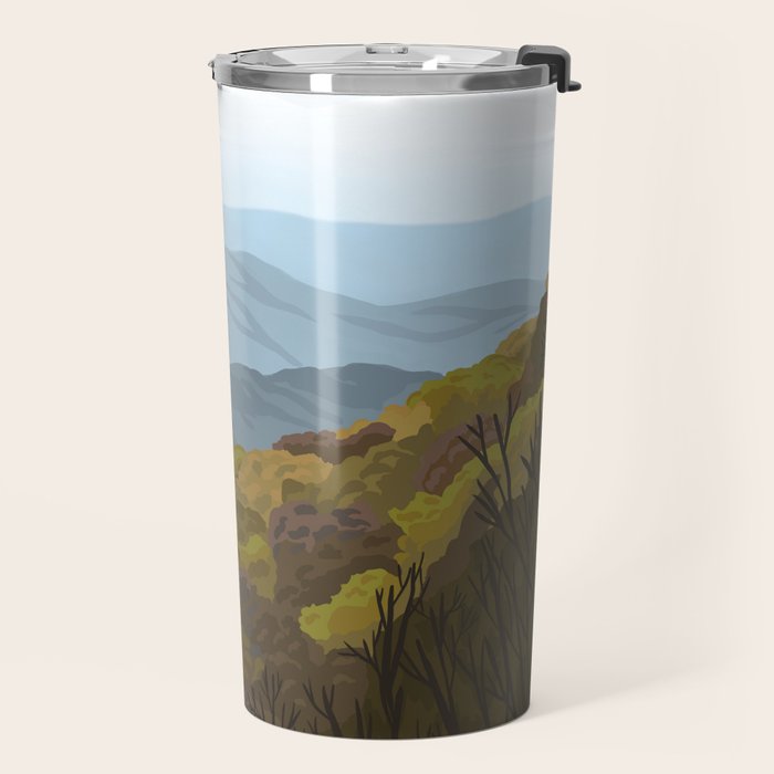 Shenandoah National Park, Virginia, Shenandoah River, Retro Vintage Style Poster Travel Mug Gallery Image 2