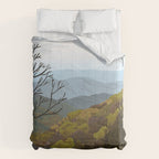 Shenandoah National Park, Virginia, Shenandoah River, Retro Vintage Style Poster Comforter Gallery Image 6
