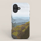 Shenandoah National Park, Virginia, Shenandoah River, Retro Vintage Style Poster iPhone Case Gallery Image 1