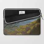 Shenandoah National Park, Virginia, Shenandoah River, Retro Vintage Style Poster Laptop Sleeve Gallery Image 2
