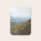 Shenandoah National Park, Virginia, Shenandoah River, Retro Vintage Style Poster Bath Mat Gallery Image 1