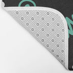 Memphis pattern 55 - 80s / 90s Retro Bath Mat Gallery Image 2