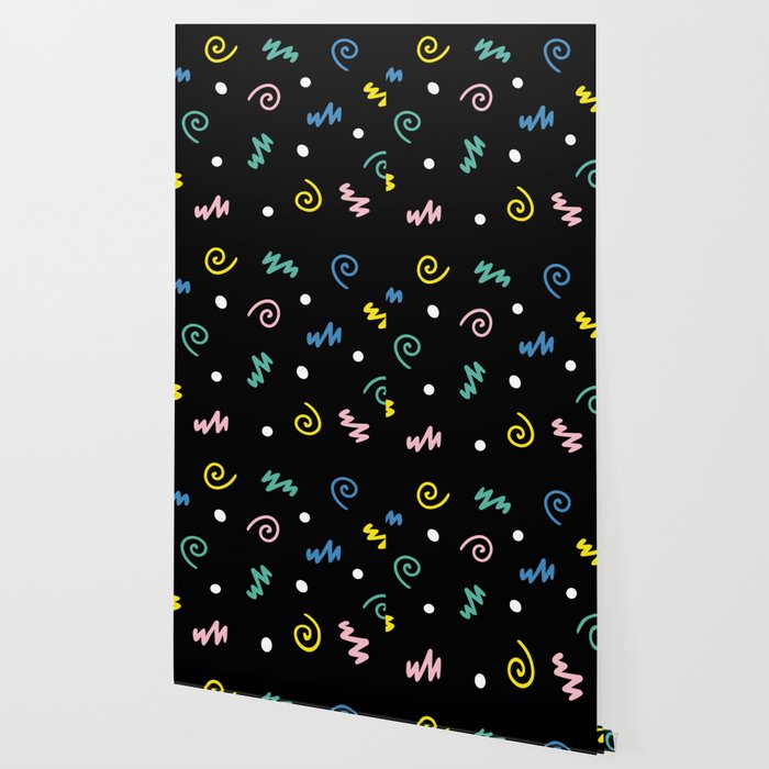 Memphis pattern 55 - 80s / 90s Retro Wallpaper Gallery Image 2