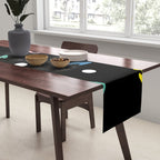 Memphis pattern 55 - 80s / 90s Retro Table Runner Gallery Image 2