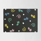 Memphis pattern 55 - 80s / 90s Retro Rug Gallery Image 2