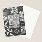 UrbanNesian Grey Maluelue Siapo and Tatau Stationery Card Gallery Image 2