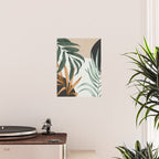 Minimal Abstract Art Tropical Leaves 16 Poster Gallery Image 2