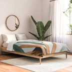 Minimal Abstract Art Tropical Leaves 16 Comforter Gallery Image 2