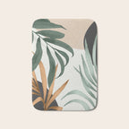 Minimal Abstract Art Tropical Leaves 16 Bath Mat Gallery Image 1
