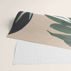Minimal Abstract Art Tropical Leaves 16 Wrapping Paper Gallery Image 2