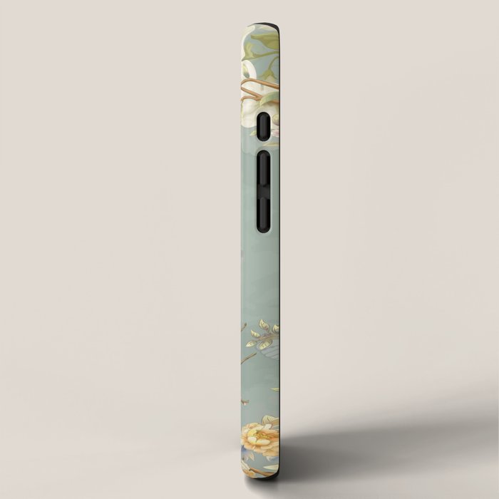 Romantic Chinoiserie Pearl Garden iPhone Case Gallery Image 2