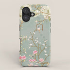 Romantic Chinoiserie Pearl Garden iPhone Case Gallery Image 1