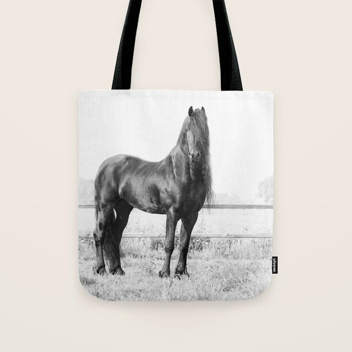 Dark Horse - Nature Photography Tote Bag Gallery Image 1
