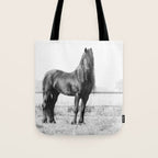 Dark Horse - Nature Photography Tote Bag Gallery Image 1