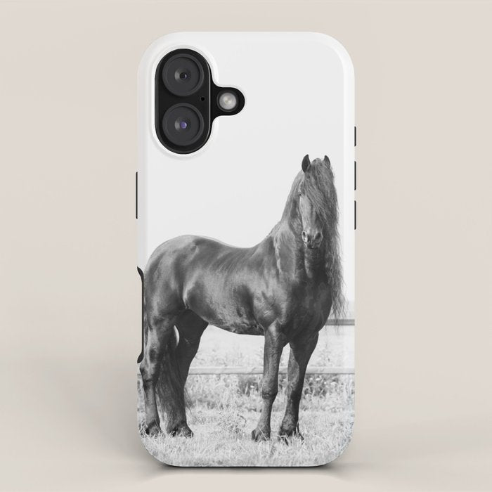 Dark Horse - Nature Photography iPhone Case Gallery Image 1