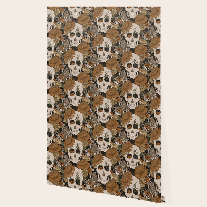 Autumn Skulls Wallpaper Gallery Image 2