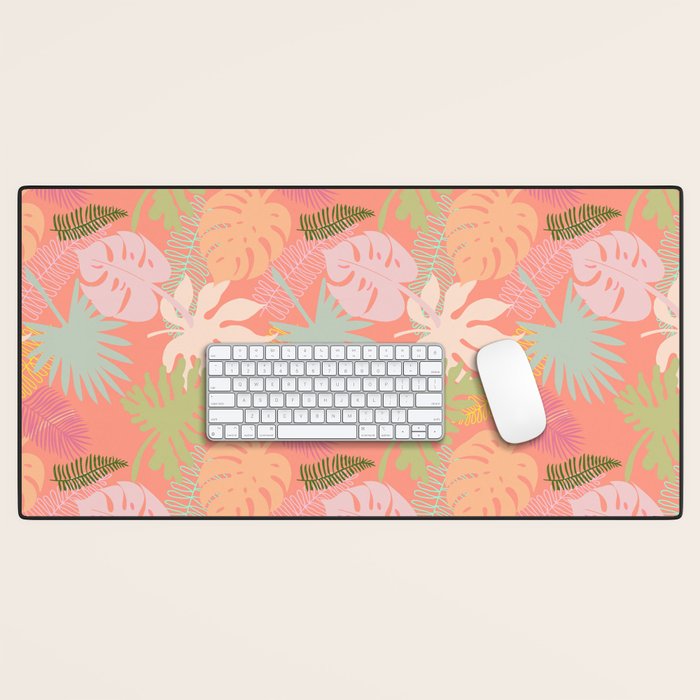 Melon Palms Desk Mat Gallery Image 1