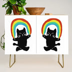 Rainbow cat Credenza Gallery Image 1