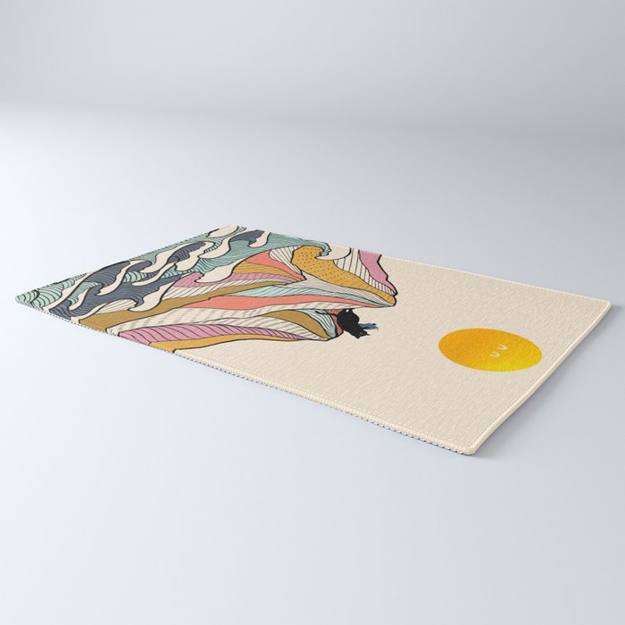 Good Morning Meow 3 - Reading Rainbow Rug Gallery Image 3