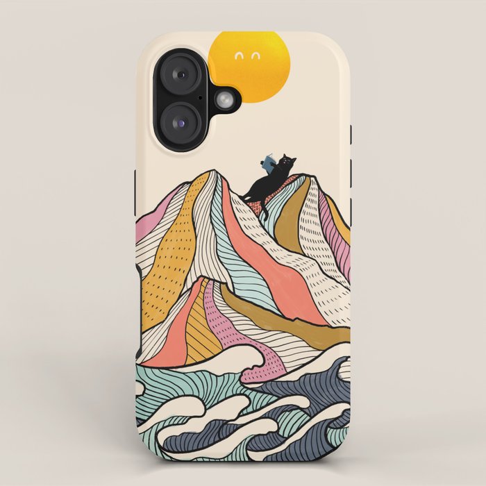 Good Morning Meow 3 - Reading Rainbow iPhone Case Gallery Image 1