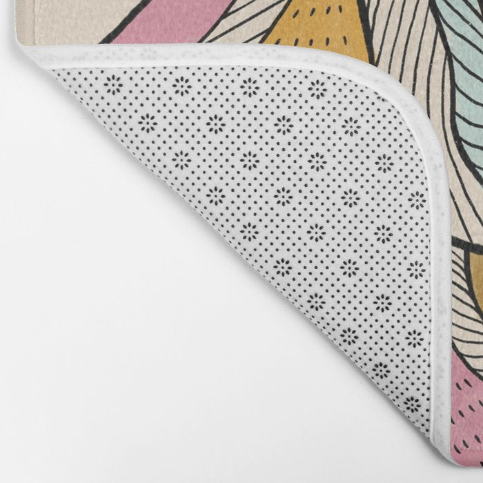 Good Morning Meow 3 - Reading Rainbow Bath Mat Gallery Image 2